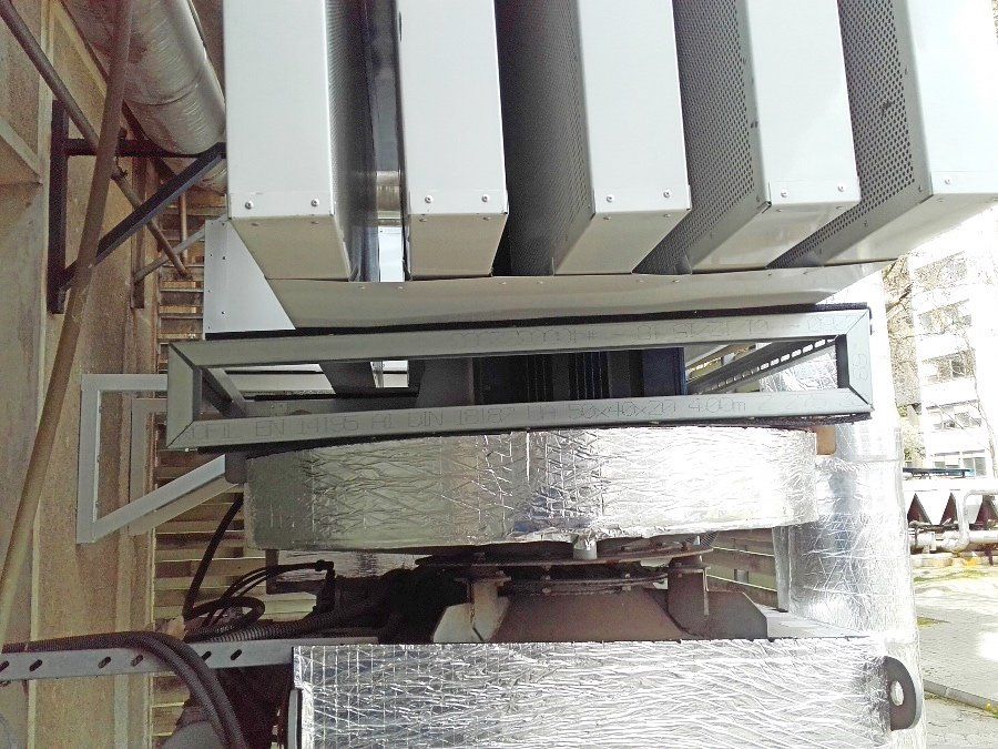 Звучна изолација на индустриски вентилатор, Алкалоид Скопје