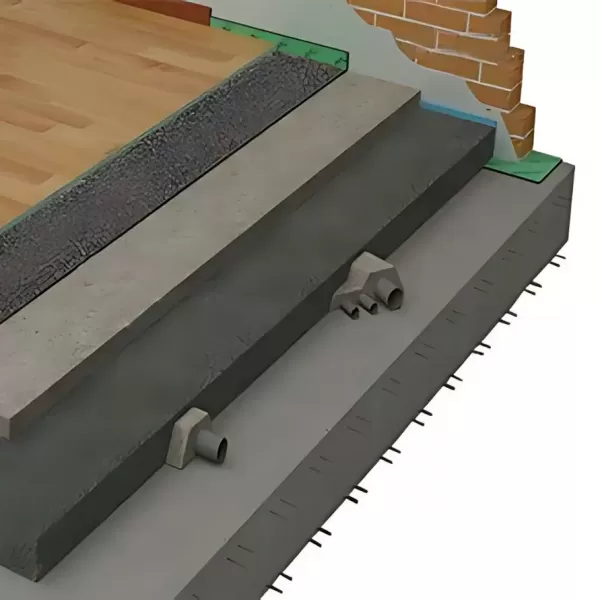 SylWood подлога за звучна изолација на дрвени подови од ударен шум 